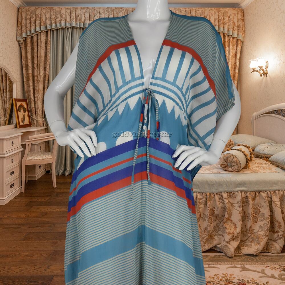 Conditions Apply Anthropologie Boho Abstract Print Dress S